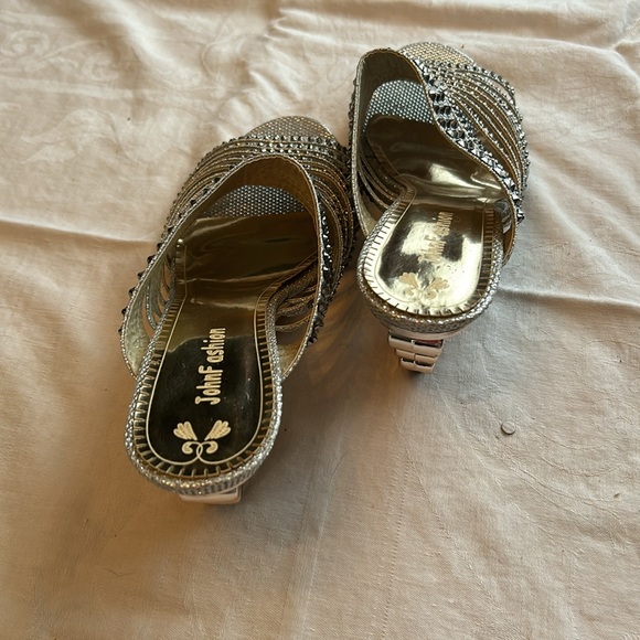JohnFashion Rhinestone heels - Picture 2 of 10